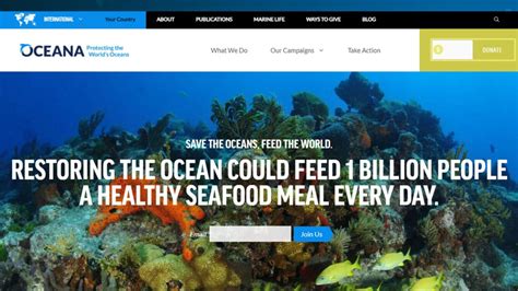 best ocean charities|Oceana .